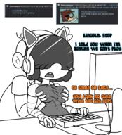 4chan aged_up artist:juicyunknown big_breasts breast_grab breasts cat_ears character:lincoln_loud character:lucy_loud computer dialogue groping // 1064x1176 // 325.3KB