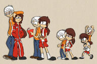 age_progression aged_down aged_up artist:patanu102 character:lincoln_loud character:lynn_loud comic_book football half-closed_eyes hands_in_pockets holding_object leaning looking_at_another piggyback smug source_request // 780x521 // 166.4KB