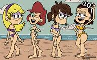 artist:underratedhero beach bikini character:becky character:carol_pingrey character:dana character:thicc_qt swimsuit // 2000x1242 // 1.8MB