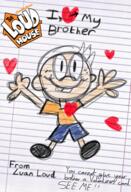 2016 artist:jumpjump character:lincoln_loud comic comic:the_loud_comic hearts looking_at_viewer smiling solo text // 1300x1900 // 3.2MB