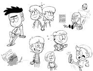 artist:dipper character:bratty_kid character:cookie_qt character:lance character:liam_hunnicutt character:lincoln_loud character:lola_loud // 1130x860 // 395.5KB