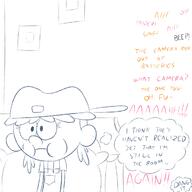 2020 artist:adullperson character:lana_loud comic dialogue lolacoln room sketch solo text // 1200x1200 // 335.3KB