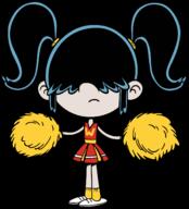 2017 character:lucy_loud cheerleader cheerleader_outfit frowning pigtails solo transparent_background vector_art // 1280x1415 // 385.1KB