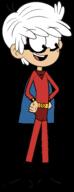 ace_savvy aged_up character:lincoln_loud edit hands_on_hips mouth_open smiling solo superhero transparent_background // 760x1968 // 216.9KB