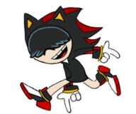 character:lucy_loud parody pose solo sonic_the_hedgehog // 600x500 // 133KB