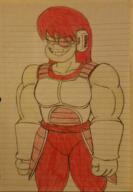 character:lynn_loud crossover dragon_ball looking_at_viewer muscular muscular_female solo // 1080x1557 // 1.8MB