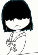 2016 artist:dawnfiend character:leni_loud character:lucy_loud doll sketch solo // 342x496 // 24.4KB