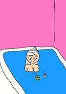 2023 artist:growupdolly bath bathroom bathtub character:linka_loud genderswap nude solo water // 846x1200 // 46KB