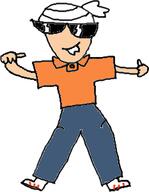 2016 artist_request character:lincoln_loud hand_gesture smiling solo sunglasses thumbs_up // 233x300 // 20KB