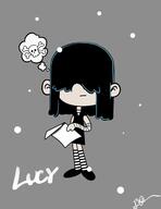 2016 character:lucy_loud simple_background skull solo text thought_bubble // 1280x1656 // 210.6KB