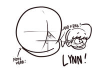 2017 artist:hotdog character:lynn_loud sketch smiling solo text // 600x450 // 83KB