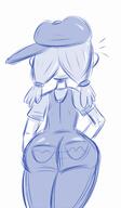2016 aged_up artist:scobionicle99 ass big_ass character:lana_loud sketch solo // 350x600 // 124KB
