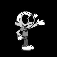 2016 artist:skirokai character:lincoln_loud solo transparent_background // 1999x1999 // 215KB