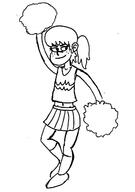 2016 artist:jdf character:lynn_loud cheerleader cheerleader_outfit pom_poms solo // 452x643 // 49.6KB