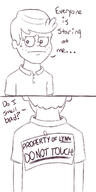 2016 artist_request character:lincoln_loud comic dialogue lynncoln sketch solo text // 750x1500 // 275KB