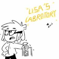 2016 alternate_outfit artist:teatimewithdragons character:lisa_loud dexter's_laboratory // 889x889 // 55KB