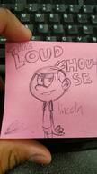 2016 character:lincoln_loud photo sketch solo text // 720x1280 // 194KB