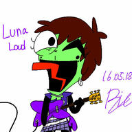 2016 character:luna_loud cosplay guitar invader_zim solo text // 512x512 // 46.3KB
